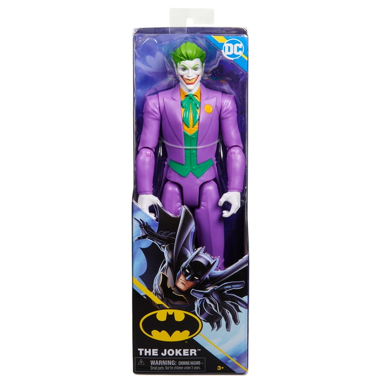 BATMAN THE JOKERフィギュア Batman 12-Inch Action Figure, The Joker, Kids Toys for Boys