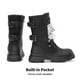 thumbnail image 4 of Botas de Combate Cortas para Niñas DREAM PAIRS Talla 2, 4 of 7