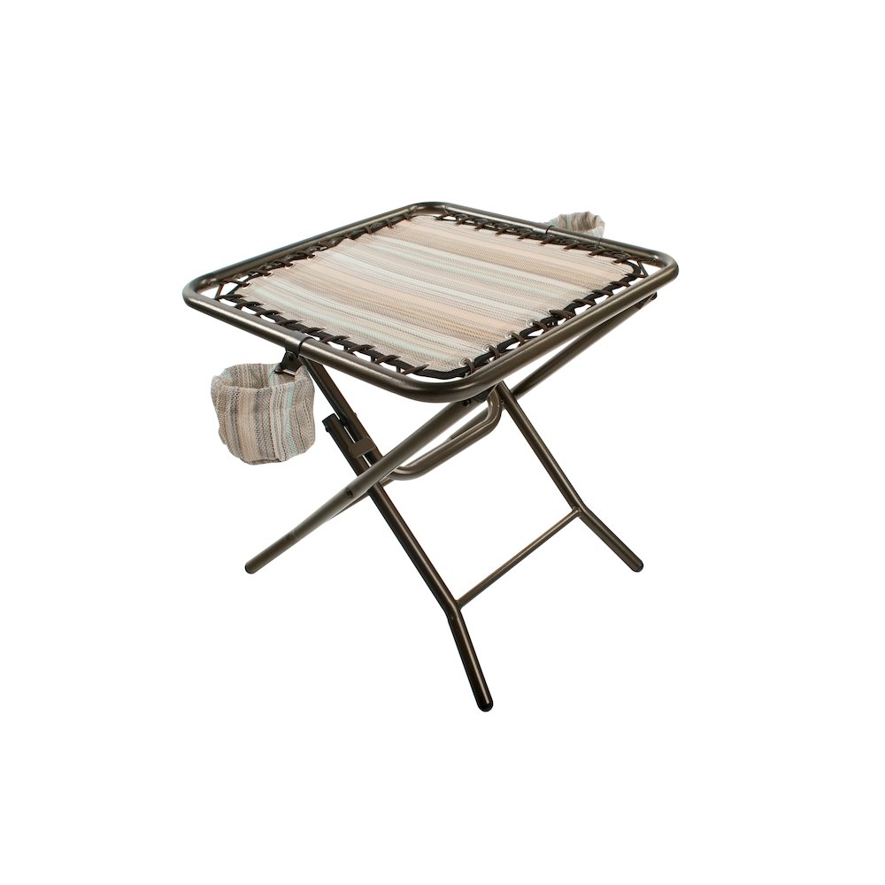 Side Table With 2 Detachable Cup Holders For Gfc Walmart Com Walmart Com
