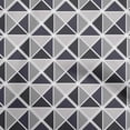 thumbnail image 1 of oneOone Cotton Poplin Twill Dark Gray Fabric Geometric Quilting Supplies Print Sewing Fabric By The Yard 56 Inch Wide, 1 of 4