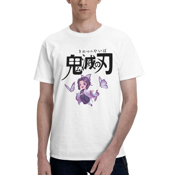 Camiseta de Manga Corta para Hombres Kimetsu no Yaiba