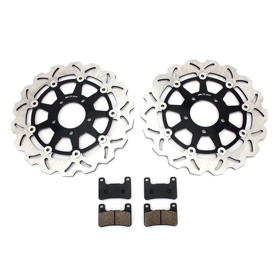 Front Brake Discs Rotors Pads For SUZUKI GSXR 600 750 2004 2005 GSX-R 600 750 K4 K5 GSXR 1000 2004