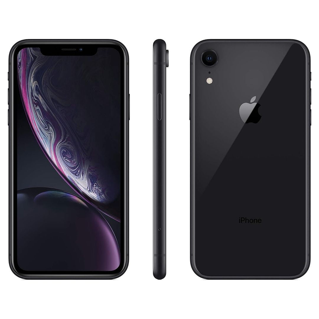 Apple iPhone XR, 64GB, Black - Fully Unlocked - Certified
