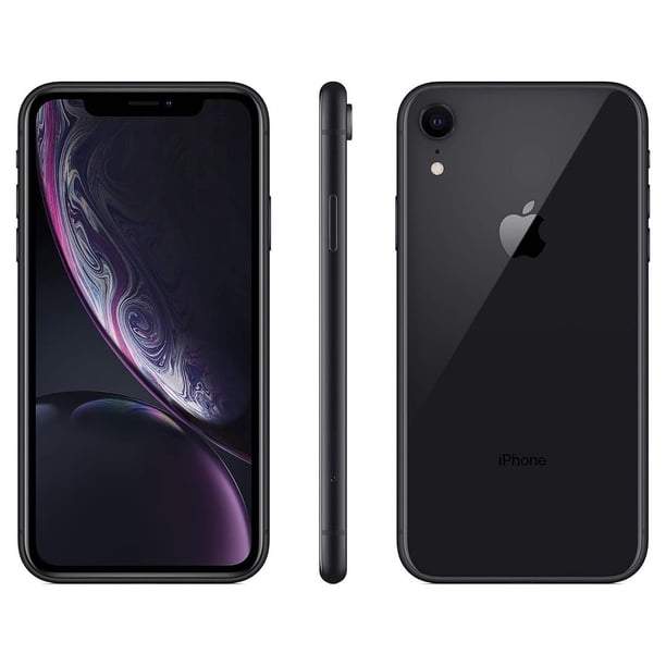 Apple iPhone XR, 64GB, Black - Fully Unlocked - Certified