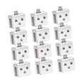 thumbnail image 4 of Flynix Standing Seam Roof Clamps Accessories Durability Solar Panel Racking Bracket 12 Pieces, 4 of 10