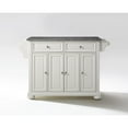 thumbnail image 4 of Crosley Furniture Alexandria Solid Granite Top Kitchen Island in White Finish, 4 of 6