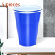 thumbnail image 1 of Kit de juego de tenis de mesa de cerveza, restaurante de juego de tenis de mesa de PP resistente a grietas ligero y duradero (azul y blanco), 1 of 5