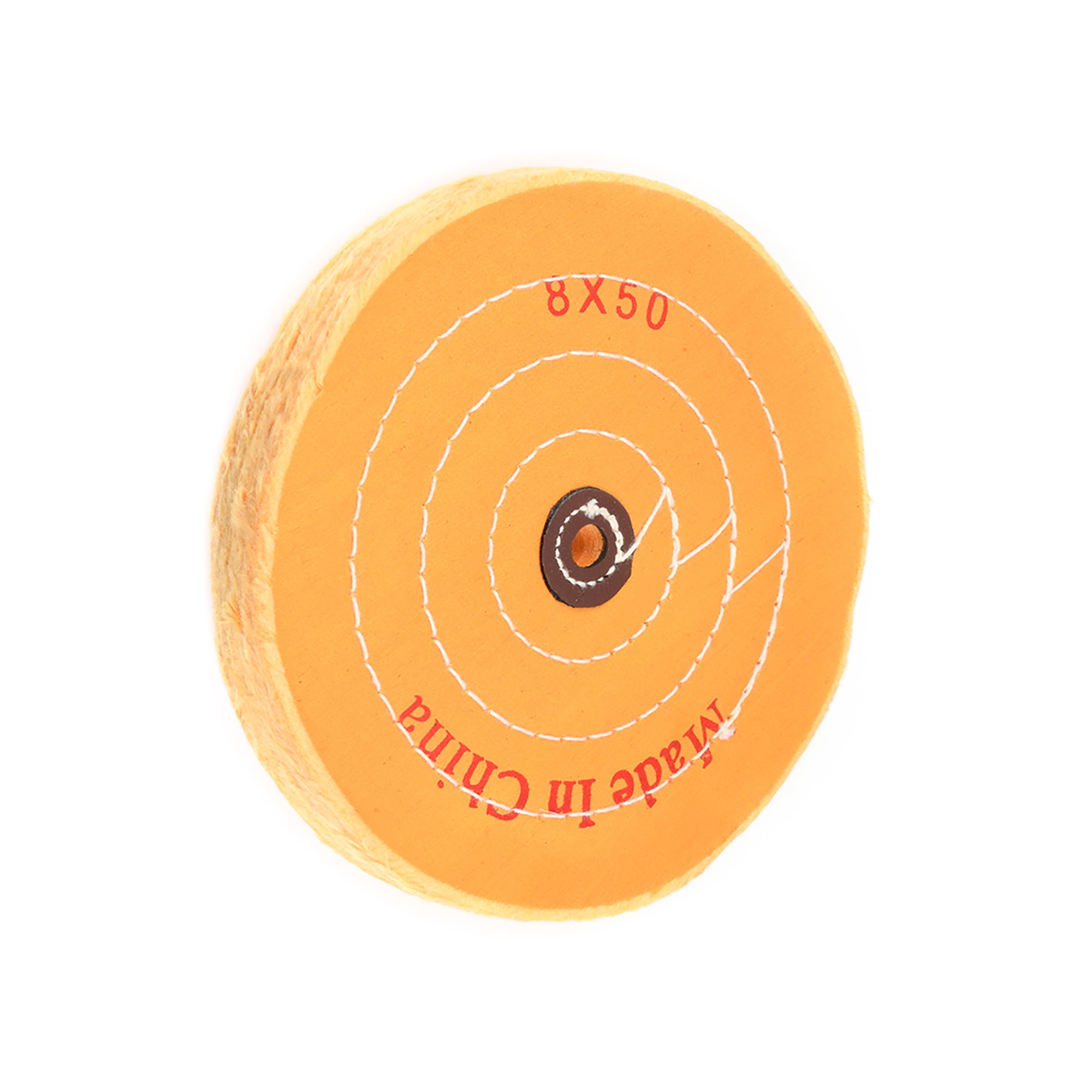 8Inch Cotton Buffing Wheel Polishing for Bench Grinder Tools 12mm