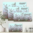 thumbnail image 4 of Designart ' Chinoiserie With Peonies and Birds II ' Traditional Canvas Wall Art Print, 4 of 4