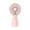 Pink, variant on Gifts Clearance Mini Fan for Desk Handheld Fan Silent Big Wind Power Outdoor Travel Portable Compact Fan