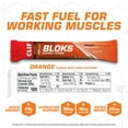 thumbnail image 4 of CLIF BLOKS Orange Flavor with Caffeine Plant Based Energy Chews, 18ct, 4 of 12