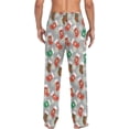 thumbnail image 2 of GZHJMY Christmas Stocking Men's Pajama Pants, Comfortable Lounge Pants with Drawstring Pockets Lounging Sleeping Pajama Bottoms, 2 of 7