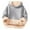 Light Gray, variant on REDARER Girls Hooded Sweatshirt Soft Lined Pullover, Cozy Warm Jacket for Kids Cold Weather Outdoor Play,9-10 Years
