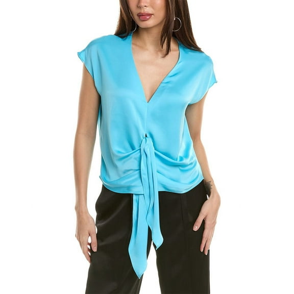 Ramy Brook womens  Hazel Top, XXS, Blue