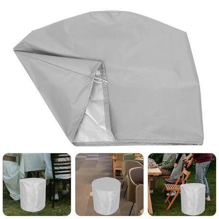 STOBOK Weather Resistant Cooler Cover for Small Round Patio Beverage and Coffee Tables