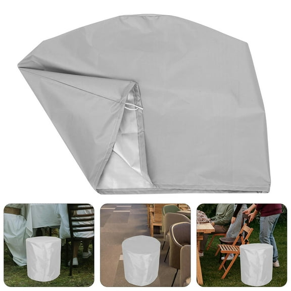 STOBOK Weather Resistant Cooler Cover for Small Round Patio Beverage and Coffee Tables