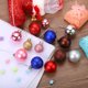 thumbnail image 4 of Bolas de Navidad Adornos 24Pcs Unique Bargains Adornos decorativos colgantes Rosa, 4 of 7