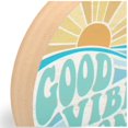 thumbnail image 4 of Letrero decorativo Open Road Brands Good Vibes, 14 x 14 x 3 cm, 4 of 6