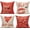 Valentine Red, variant on Valentines Day Decor Throw Pillow Covers Cases 20 x 20 Inch Set of 4 Red Love Heart Cushion Decorations,Romantic Kiss Quote