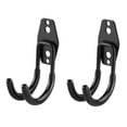 thumbnail image 4 of NICEXMAS 2 Pcs Shovel Hanger Garage Coat Hook Tool Hook Wall Hanging Wall Mount .30X6.80X3.50CM, 4 of 8