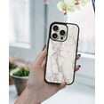 thumbnail image 5 of WIRESTER Shockproof Soft Rubber Cover Case for Apple iPhone 16 Pro 6.3" 2024, Cream Stone Marble, 5 of 5