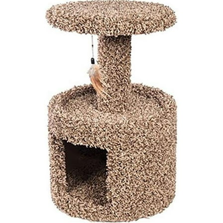 Ware 11418 15 x 15 x 24 in. Kitty Condo with Perch