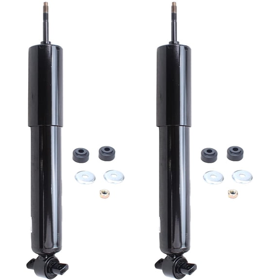 Detroit Axle - RWD Front 2pc Shock Absorbers for 99-06 Silverado Sierra 1500 GMC Chevy [w/o Electronic Suspension] 1999 2000 2001 2002 2003 2004 2005 2006