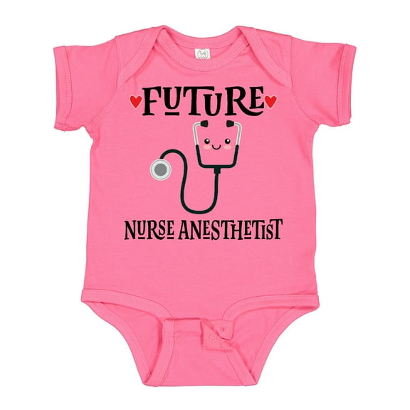 Inktastic Future Nurse Anesthetist Boys or Girls Baby Bodysuit