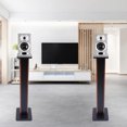 DNGZJAO Bookshelf Speaker Stands Pedestal Style & Builtin Wire