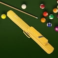 thumbnail image 1 of Estuche para tacos de billar, Estuche de transporte para varilla para taco de billar, bolsa para tacos de billar a la moda, accesorios para juegos de Amarillo, 1 of 8