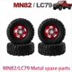 thumbnail image 5 of Piezas de Coche RC Juego de Cubos y Neumáticos de Rueda de Coche RC para MN MODELO 1/12 MN82 LC79 MN78 Accesorios de Coche de Control Remoto, 5 of 5