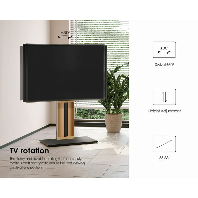 FITUEYES Design Floor TV Stand for 55-88 Inch TV, Modern TV Stand