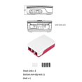 thumbnail image 3 of For 5 Case Protective Cover with Heatsink Fans, PWM Speed Control Compatibility, 3 of 5