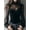 E1_Black, variant on Women's Gothic Black Velvet Corset Blouse with Lace Trim & Sheer Mesh Sleeves Hourglass Silhouette Top