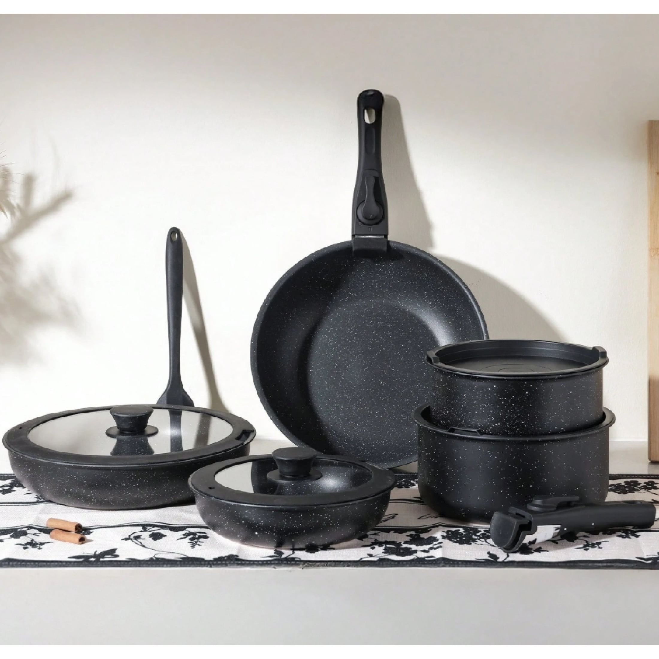 Ninja Foodi NeverStick Vivid 8 Piece Cookware Set, Oven Safe