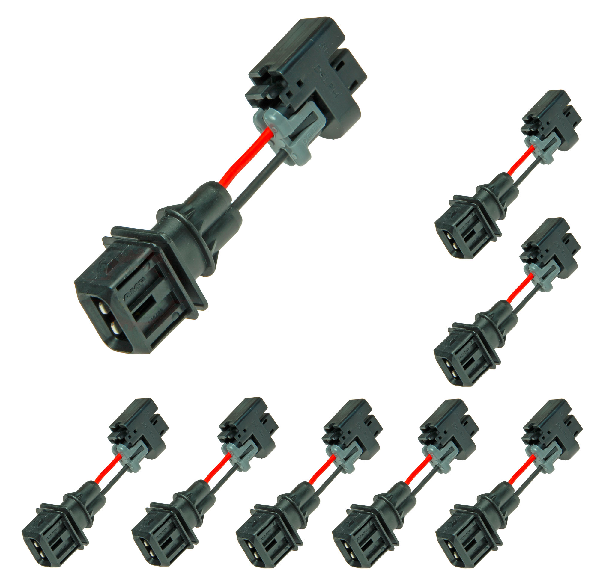 Ballenger Motorsports Compatible with Multec 2 to EV1 Injector