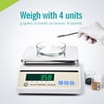 thumbnail image 5 of Lab Analytical Balance 1000g x 0.01g High Precision Scale with LED Display for Kitchen Pharmacy Jewelry, 5 of 7