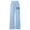 Light Blue, variant on Girl Pants Girls Kids Summer Casual Play Bottom Straight Leg Jogger Pants with Bow and Back Pocket for Backyard Play and Casual Outings Grey 150