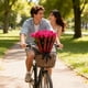 thumbnail image 5 of Ramo De Rosas De Plástico 10-Piece Shiny Plastic Rose Bouquet in Rose Red for Valentine's Day Gifts Street Sweeping Decor and Mall Opening Activities 1.02" JASKFLY, 5 of 9