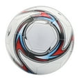 thumbnail image 2 of Para la bola de fútbol de tamaña 5 para la mácina juvenil de fútbol cosido para el partido de atrenamiento deportivo, 2 of 6