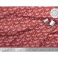 thumbnail image 3 of Soimoi Rayon Fabric Stripe,Leaves & Peony Floral Print Fabric by Yard 42 Inch Wide, 3 of 3