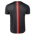 thumbnail image 2 of IQ - Camiseta Cross The Line Etes de Manga Corta para Hombre (Negro), 2 of 6
