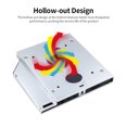 thumbnail image 4 of Support de Disque Dur 12.7mm CD-ROM 2.5 Pouces HDD/SSD avec Interface SATA3 Aluminium Magnésium, 4 of 7
