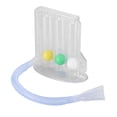 thumbnail image 2 of Ejercitador de respiración de pulmón profundo de 3 bolas, sistema de ejercicio de respiración segura, respirómetro, 2 of 8