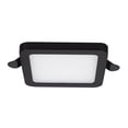 thumbnail image 1 of Estevez luminario LED empotrable FLAT DECO SQUARE CCT, 6 Watts, 3 temperaturas, regulable, negro, 1 of 6