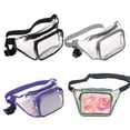 thumbnail image 4 of Bolsa 2 uds. Riñonera impermeable transparente para viajes deportivosMini riñoneras (negro) Ehuebsd  Para estrenar, 4 of 8