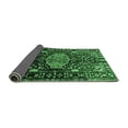 thumbnail image 2 of Ahgly Company Indoor Square Persian Emerald Green Traditional Area Rugs, 5' Square, 2 of 4