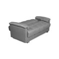 thumbnail image 3 of Sofá Cama Makora de Lino Gris Claro Modelo Meraki Varias Posiciones, 3 of 7