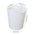 thumbnail image 6 of [Left wind] Bathroom Rotating Hanging Basket with Hook,2pcs Laundry Basket Portable Bathroom Home Plastic Dirty Basket Laundry Basket Living Room Storage Basket, 6 of 6
