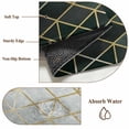 thumbnail image 6 of Sage Green Geometric Area Rugs 5'x7', Washable Small Throw Rugs for Laundry Room Playroom, Modern Abstract Gradient Marble Indoor Outdoor Rug Non-Slip Low Pile Carpet Runner Reversible Floor Mats, 6 of 8